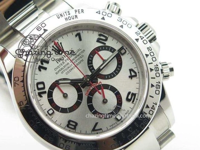 MiroTime 0420 Original Daytona 116509 JF Best Edition Silver Dial On SS Bracelet A 4022